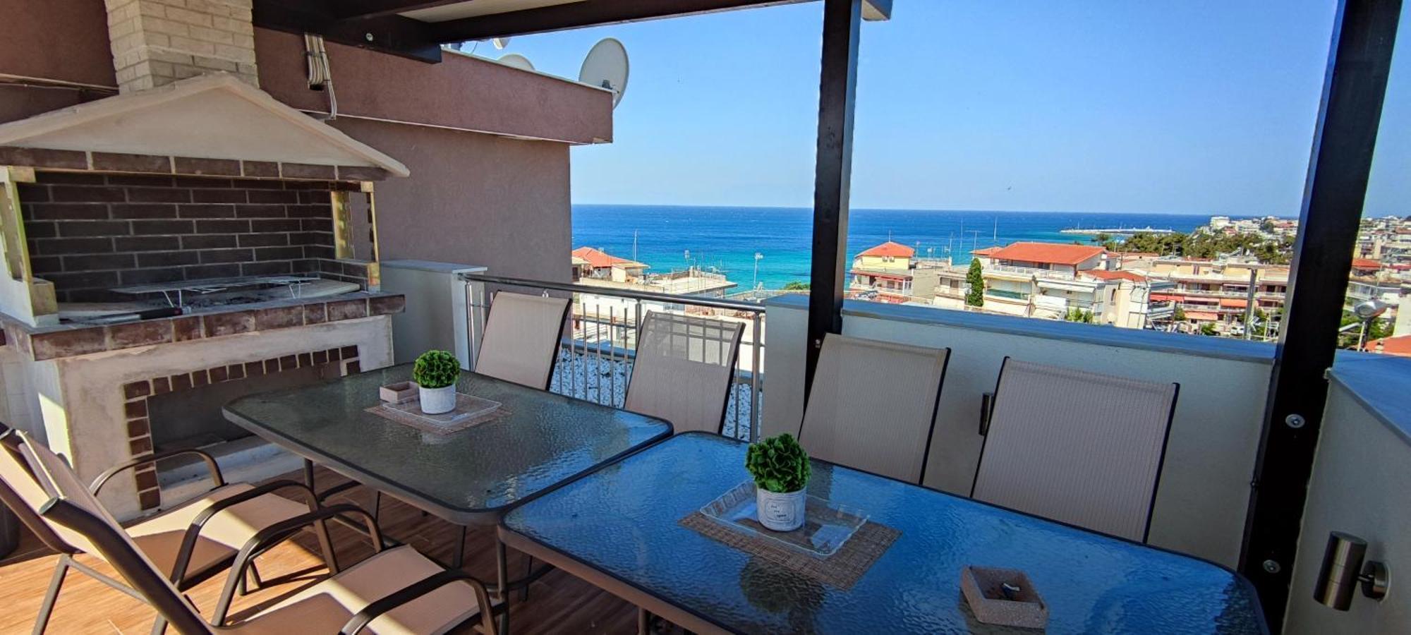 Sea Star Apartments Kallikratia Nea Kallikrateia Экстерьер фото